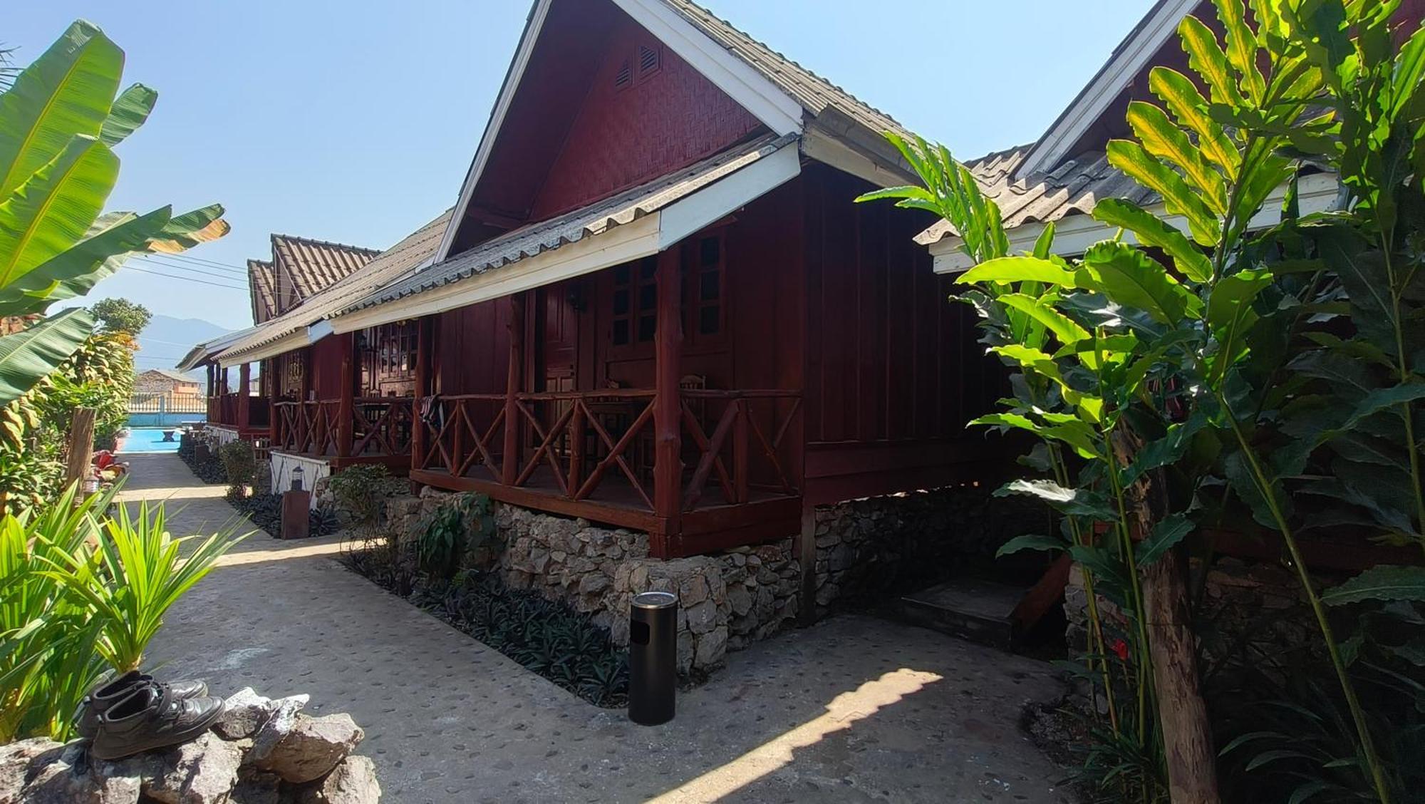 Bungalow Ванг-Виенг Экстерьер фото